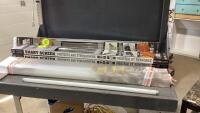 (4) BOXES OF SMART SCREENS + (6) E40 FLUORESCENT TUBES + (2) LIGHT COVERS