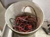 SHOP BUCKET W/ ANTENNAS & MISCELLANEOUS WIRES - 2
