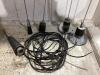 SHOP BUCKET W/ ANTENNAS & MISCELLANEOUS WIRES - 3