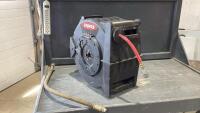 LEGACY LEVEL WIND HOSE REEL WITH AIR HOSE + SHORT PIECE OF HYD HOSE