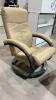 LOW SWIVEL RECLINING CHAIR WITH STOOL - 2