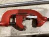(3) RIDGID PIPE CUTTER, RATCHET PIPE REAMER & PIPE THREADER - 2