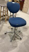 ROLLING SHOP STOOL
