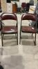 2 FOLDING CHAIRS