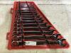 15PC SAE MILIWAWKEE WRENCH SET 1/4 TO 1