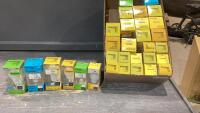 BOX W/ASSORTED LUMINUS LED LIGHTS