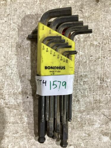 (2) BONDHUS ALLEN WRENCHES METRIC & SAE