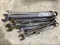 (12) MAC & SNAP-ON SAE/METRIC WRENCHES