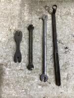 (4) ASSORTED WRENCHES