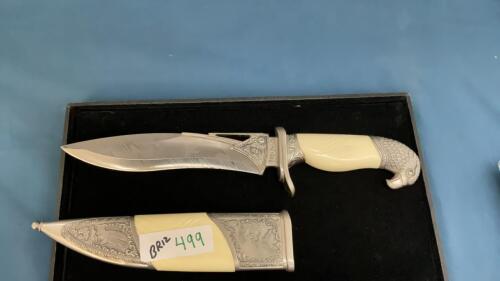 DECORATIVE KNIFE W/ EAGLE HEAD HANDLE