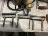 SHOP TOTE W/ RIDGID HONE STONES, DRILL, SAND PAPER & MISCELLANEOUS - 5