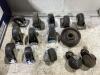 SHOP BOX OF ASORTED SHIVEL CASTOR WHEELS - 2