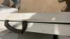2 FOLDING PLASTIC TABLES - 1 GRACIOUS LIVING 6 FT, 1 - 4X2FT - 3