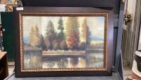 FRAMED TREE ON CANVAS