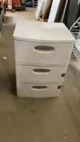 STERILITE 3 DRAWER PLASTIC ORGANIZER