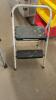 2 FOLDING SHOP STOOLS - 2