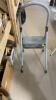 2 FOLDING SHOP STOOLS - 4