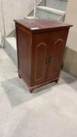 2 DRAWER WITH DOUBLE DOOR FRONT