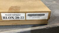 (4) BOXES ROCKYFORD STEEL RLOX 20-22 REMOTE LID OPENER