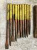 ASSORTMENT OF PUNCHES & CHISELS - 2