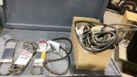 BOX OF ASSORTED BELTS