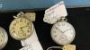 ASSORTMENT OF POCKET WATCHES - ALL NEED REPAIR - 2