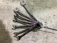 (7) HUSKY METRIC RATCHETING WRENCHES 10MM TO 18MM