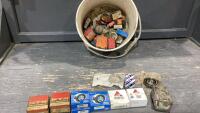 PAIL OF BEARINGS
