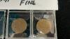 (4) GEO V CANADA ONE CENT COINS - 1928/29/32/36 - 2