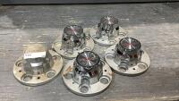 SET OF 5 HUB COVERS - GMC