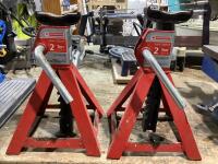 (2) MOTOMASTER AXLE STANDS 2 TON