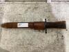ROSS RIFLE BAYONET W/ SHEATH - 5