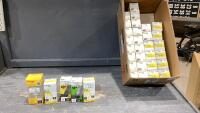 BOX OF ASSORTED LUMINUS LED LIGHTS