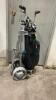 SPALDING GOLF BAG W A BAG CART - 12 CLUBS