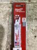 MILIWAWKEE SAWZALL BLADES 12" 5-TPI - 2