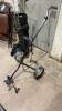 IZUNO GOLF BAG W 7 CLUBS AND PORTABLE CART - 3