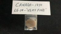CANADA 1859 LARGE PENNY