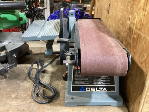 DELTA SANDER 4" BELT & 6" DISC