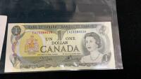 1973 CANADA $1 BILL