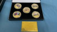 &ldquo;THE BATTLE OF BERLIN&rdquo; TOKENS IN CASE