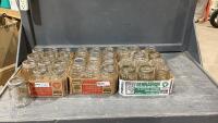 (3)FLATS OF CANNING JARS