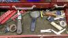RED BEACH TOOL CHEST W/LIFT TOP + 6 DRAWERS - INCLUDES CONTENTS - 5