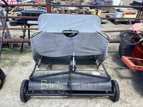 RED ROCK LAWN SWEEPER