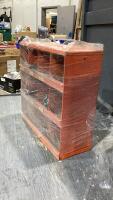 METAL BOLT BIN WITH CONTENTS -SCREWS, BOLTS