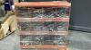METAL BOLT BIN WITH CONTENTS -SCREWS, BOLTS - 2