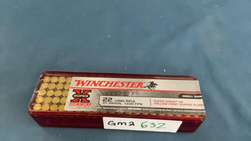 (100) LIVE ROUNDS WINCHESTER .22 LR. - SMALL GAME&hellip;.PAL REQUIRED FOR PURCHASE