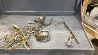 BOX W/BRIDLE, HACKAMORE, ONE STIRRUP