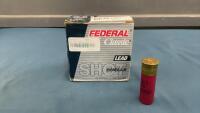 (25) LIVE ROUNDS FEDERAL SHOT SHELLS - 12 GA&hellip;PAL REQUIRED FOR PURCHASE