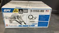 GPI 115V AC FUEL TRANSFER PUMP W/MANUAL NOZZLE - 12 GPM