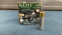 (25) KENT CARTRIDGE FASTEEL PRECISON STEEL LIVE ROUNDS, 12 GA, PAL REQUIRED FOR PURCHASE